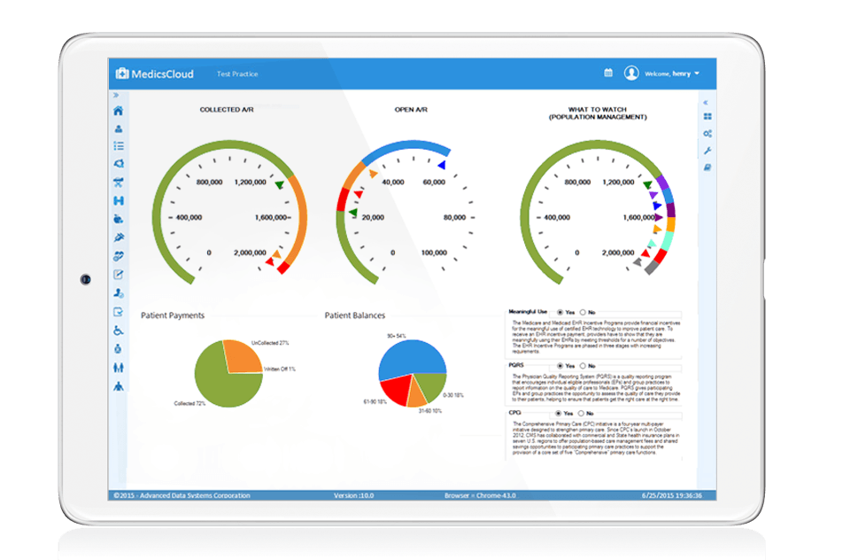 EHR, RIS, Practice Management & Medical Billing Software | ADS