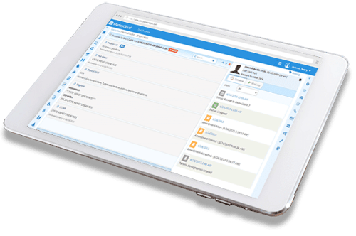 MedicsCloud-EHR-tablet