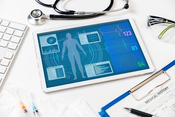 Radiology Information systems using FlowText to transcribe medical information