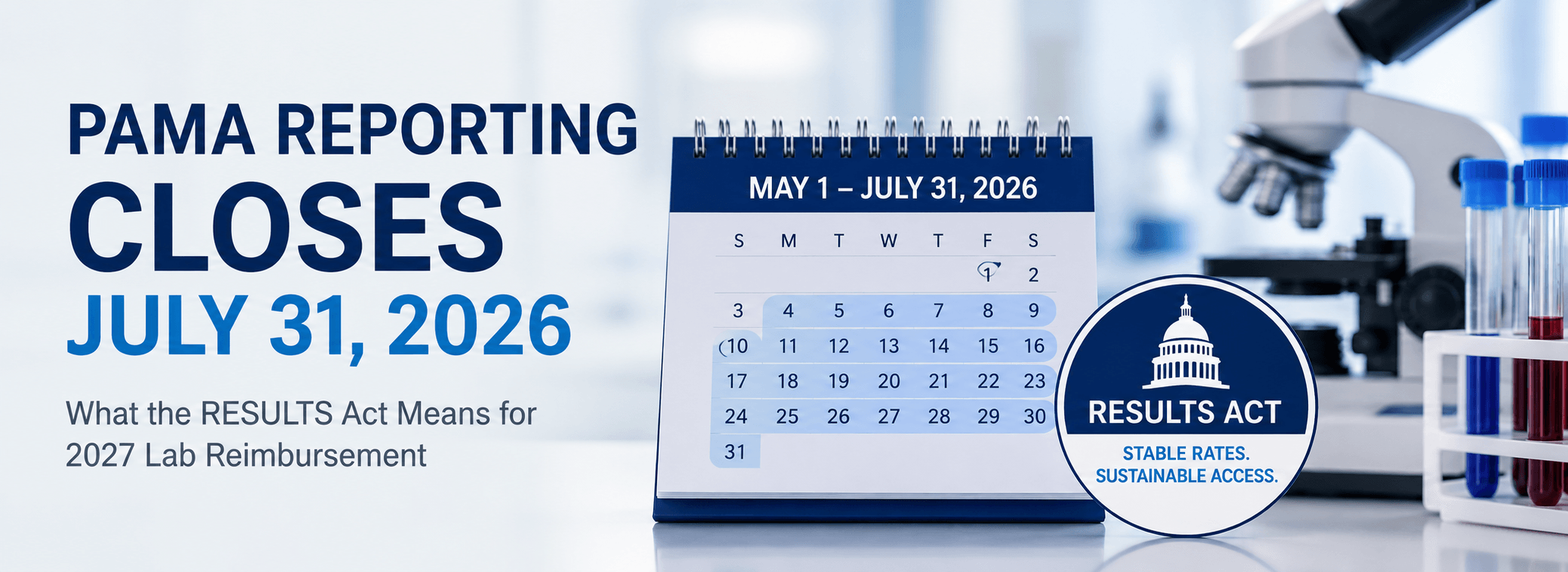 The 2026 Mid-Year Lab Reimbursement Review: PAMA Reporting Is Closing. Here's What Comes Next